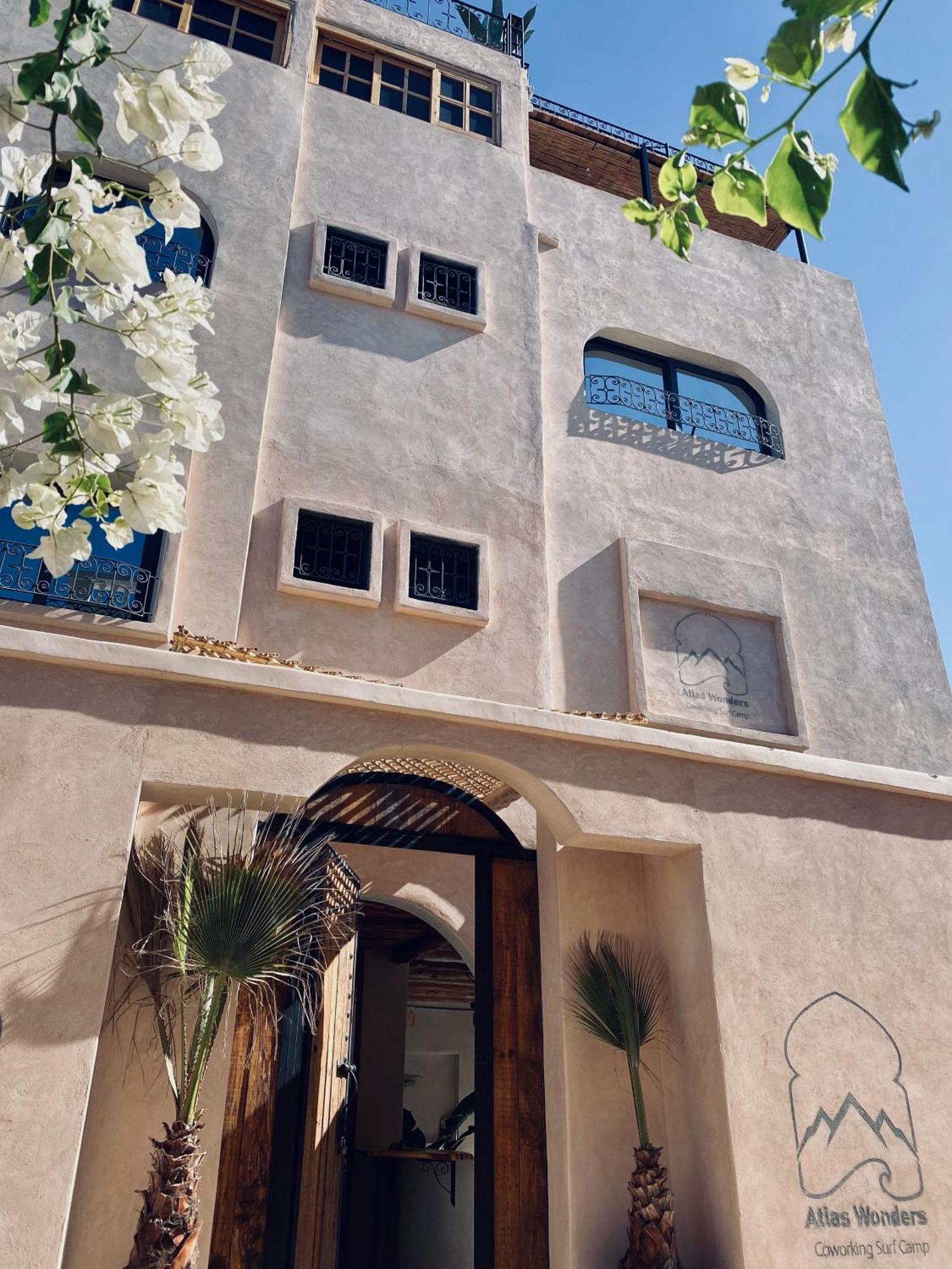 Atlas Wonders Coworking Surf Camp Taghazout Exterior photo